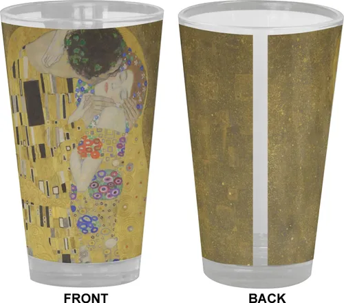 Vista 2 de YouCustomizeIt The Kiss (Klimt) - Vaso de pinta para amantes - a todo
