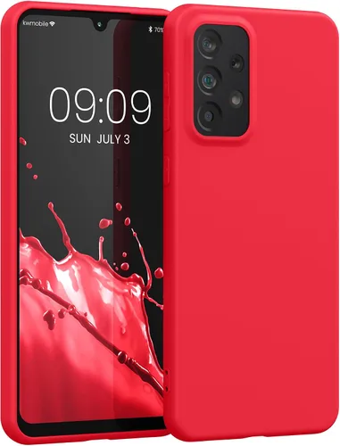 Vista 109 de kwmobile Funda compatible con Samsung Galaxy A12 - Funda protectora de silicona TPU suave y delgada - Azul Báltico