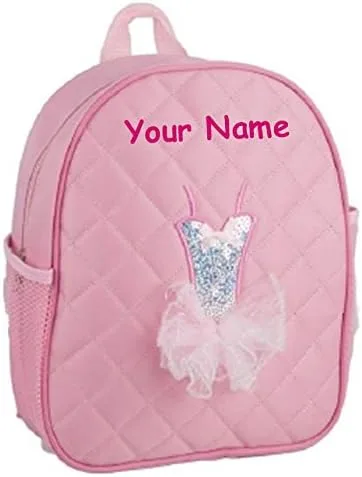 Vista 2 de Dance bolsa de lona rosa con diseño de cebra