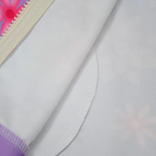 Vista 6 de Mirabel Luisa - Chaqueta con capucha estampada con cremallera y bolsillos para niñas