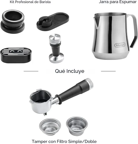 Vista 8 de De'Longhi La Specialista Arte Evo - Máquina de café expreso con molinillo