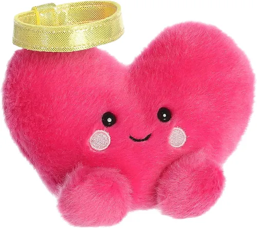 Vista 2 de Aurora® Adorable Palm Pals™ True Heart™ Animal de peluche, juego de bolsillo, diversión coleccionable, rosa, 5 pulgadas