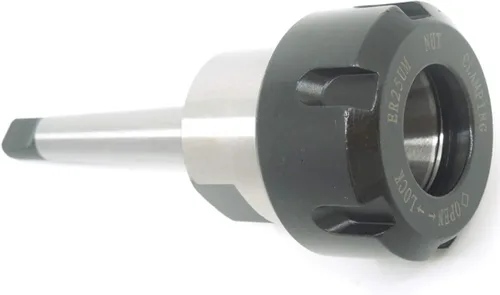 Vista 3 de MT1 ER25 Morse husillo cónico cola plana mango pinza herramienta MTA1 ER25 UM para fresadora Torno CNC