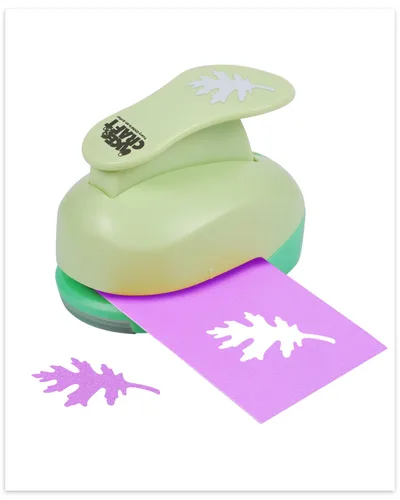 Vista 15 de UCEC Perforadora de mariposa de 1 pulgada, perforadores de papel para manualidades, perforadora de palanca hecha a mano, forma de agujero