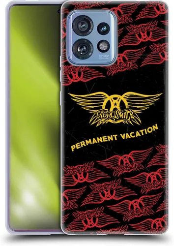 Vista 12 de Head Case Designs Officially Licensed Aerosmith Back in The Saddle Again Classics Gel Case [Military Grade Protection] Compatible with Moto E7