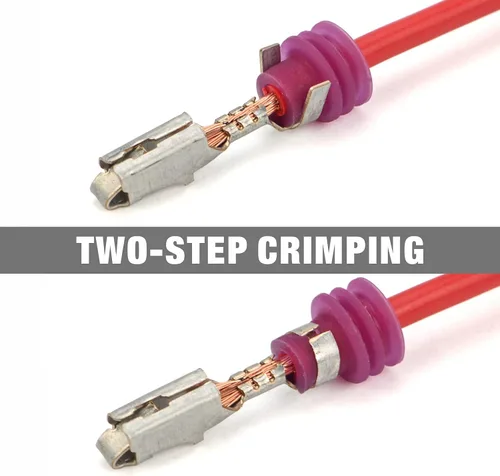 Vista 6 de iCrimp Weather-Pack/Metri-Pack Herramienta de prensado, 20-14 AWG para terminales sellados y sin sellar Delphi Packard