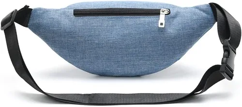 Vista 3 de Riñonera para hombres y mujeres – Riñonera impermeable con correa ajustable para viajes, deportes y correr.