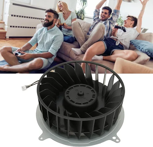 Vista 2 de Ventilador de refrigeración interno de repuesto universal 23 aspas para PS5, KSB1212HGG4E 12V 2.15A, fácil de instalar y usar.