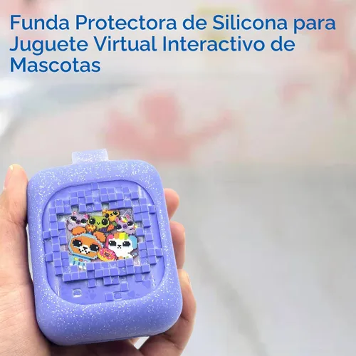 Vista 5 de Funda de silicona para Bitzee Digital Pet Interactive Virtual Toy