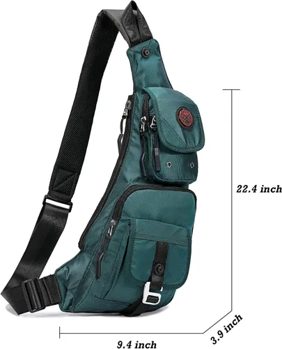 Vista 53 de Nicgid Sling Bag - Mochila bandolera para hombre), LYSB01NH075BJ-SPRTSEQIP