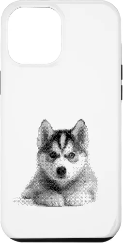 Vista 25 de Cute Siberian Husky for Dog Mom and Paw Parents Case for iPhone 16