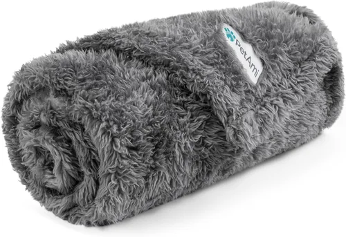 Vista 17 de PetAmi Manta de felpa suave para perros y gatos, pequeña de 24 x 32