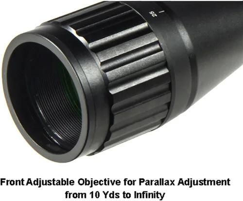Vista 7 de UTG 6-24X50 1" Hunter Scope, AO, 36 colores Mil-punto, con anillos