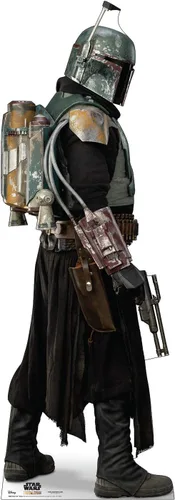 Vista 14 de Gráficos avanzados Star Wars: El mandalorian tamaño real cartón recorte Standups