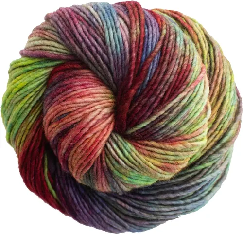 Vista 8 de Malabrigo Hilo de lana peinada teñida a mano (004 Verde Zafiro)