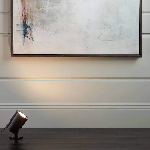 Vista 6 de Pro Track Foco pequeño de iluminación LED de acento para interiores, enchufable, direccional ajustable, planta de piso decorativa para el hogar