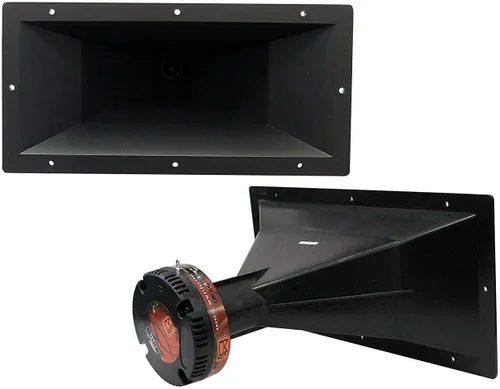 Vista 2 de MR DJ TE-714 7"x14" 300W PRO Audio PA/DJ Wide Screw-ON Tipo Piezo Tweeter