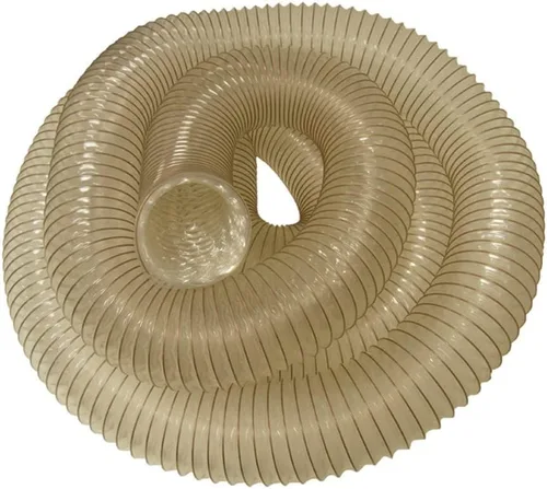 Vista 5 de Rubber-Cal Mangueras de manipulación de materiales "Urethane Flex" (servicio medio) - Manguera de 10 pulgadas de diámetro interior x 5 pies