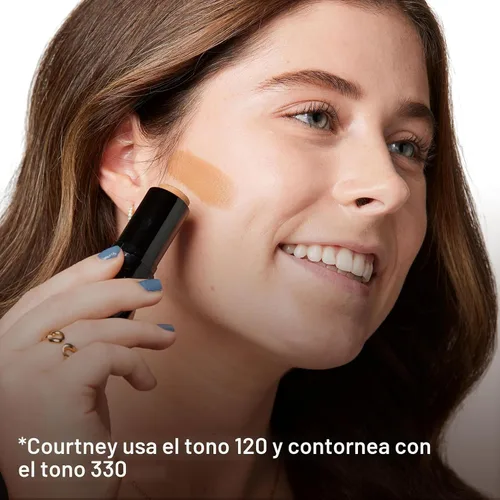 Vista 8 de Maybelline Fit Me Shine-Free + Balance Barra de Base, Maquillaje Facial Multiusos y Barra de Contorno Para Cobertura Natural y Mate, Porcelana, 1