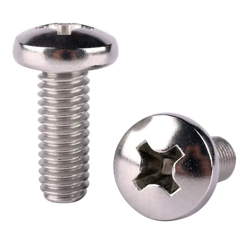 Vista 22 de Tornillo Phillips de cabeza plana de 1/4-20 x 1-1/2 pulgadas, 20 unidades, acero inoxidable 304 18-8, rosca completa