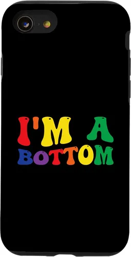 Vista 18 de Funny Gay Pride Rainbow Flag I'm A Bottom Case for iPhone 16