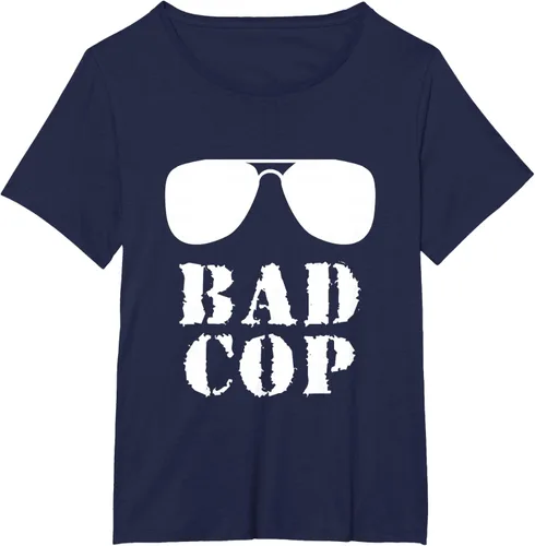 Vista 20 de Bad Cop Funny Police - Camiseta a juego para padre e hijo, Negro, S