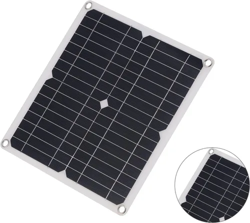 Vista 7 de Panel solar, 15W 18V panel de célula solar cargador tablero, IP65 impermeable, para suministros de barcos de coches