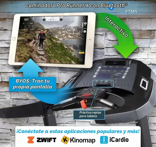 Vista 2 de Banda caminadora 3G Cardio Pro Runner