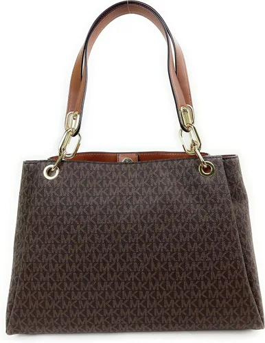 Vista 4 de Michael Kors Bolso de hombro grande Trisha para mujer