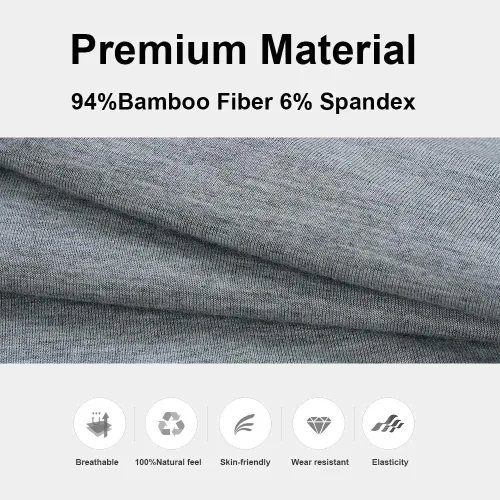 Vista 3 de EGOOG - Calzoncillos de bambú para hombre
