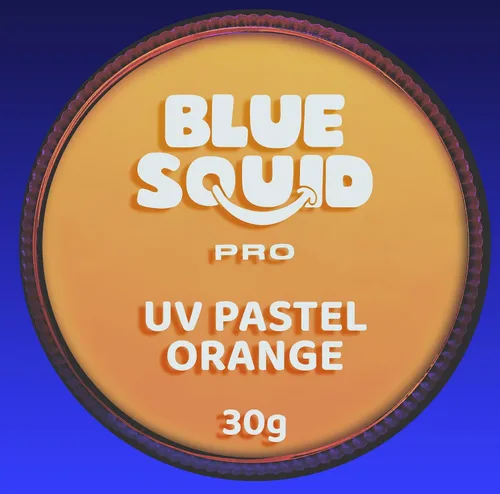 Vista 17 de Blue Squid Pintura facial profesional a base de agua para una sola torta, pintura facial y corporal activada por agua, pintura facial para niños