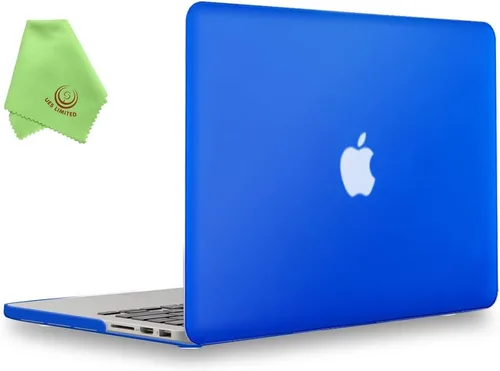 Vista 93 de UESWILL Funda de Carcasa Rígida Mate Compatible con MacBook Pro (Retina, 13 pulgadas, principios de 2015/2014/2013/finales de 2012), Modelo Negro