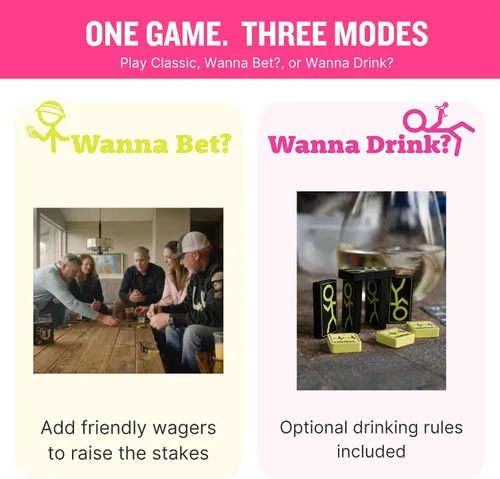 Vista 5 de Juegos de fiesta para adultos – Juego de dados de fiesta definitivo para 2 – 8 jugadores de edades mayores de 17 años – Juegos para adultos
