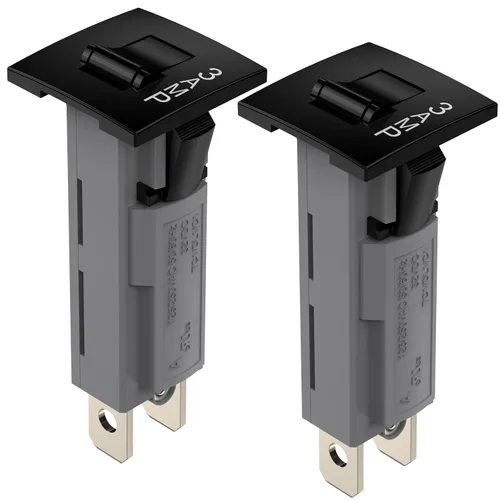 Vista 18 de Disyuntores térmicos Portafusibles tipo 125/250 V CA 50/60 Hz 32 V CC 0.5 A (Paquete de 2)