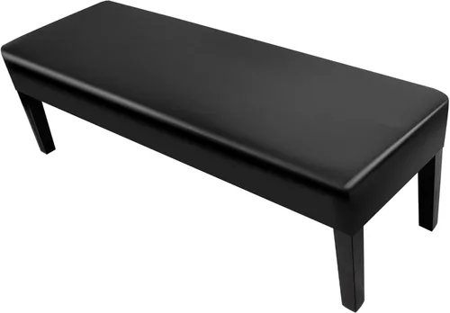 Vista 27 de SearchI Funda para banco de comedor, fundas largas elásticas y lavables para asiento de banco de banco rectangular, para comedor, sala de estar Flor