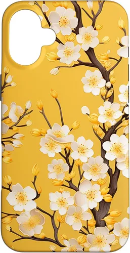 Vista 23 de Yellow Cherry Blossom Case for iPhone 17