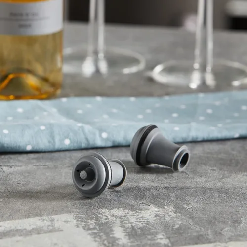 Vista 8 de Vacuvin Wine Saver - Tapones adicionales, juego de 2