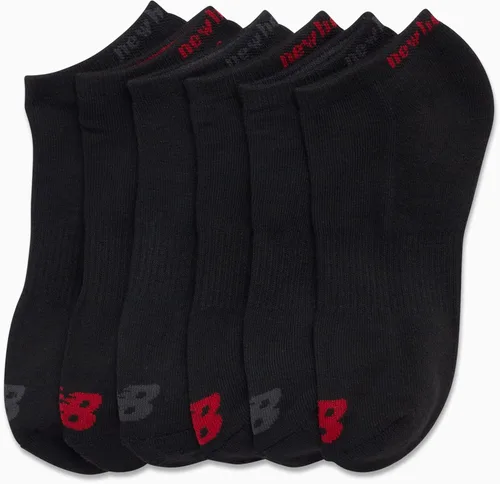 Vista 4 de New Balance Men's Low Cut Basic 6-Pack Socks