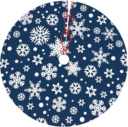 Vista 15 de Falda de árbol de Navidad de 30 pulgadas, edredón de cachorros labrador, decoraciones navideñas para fiestas festivas interiores y exteriores