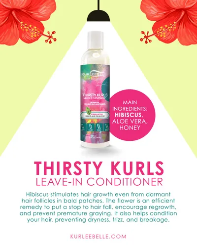 Vista 8 de Kurlee Belle Acondicionador sin enjuague Thirsty Kurls 8oz