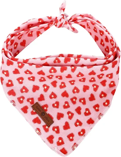 Vista 43 de Lionet Paws Bandana para Perro de Algodón Lavable Pañuelo Bufanda Bandana Triangular para Perros Pequeños Medianos y Grandes Cuadrícula Negra