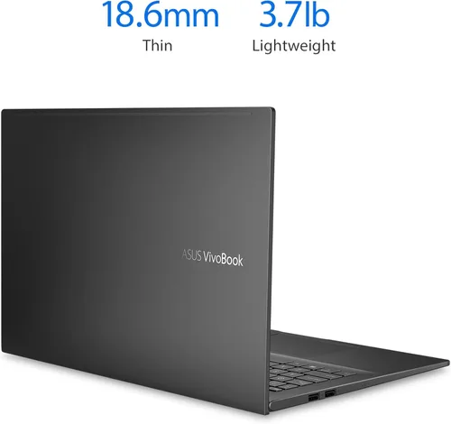 Vista 3 de ASUS VivoBook 15 S513 - Portátil delgado y ligero, pantalla FHD de 15.6 pulgadas, procesador AMD Ryzen 5 5500U, gráficos Radeon, 8 GB DDR4 RAM, 512