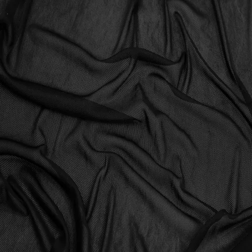 Vista 2 de The Yard - Tela de malla de encaje de poliéster y elastano de 60 pulgadas de ancho, (3.53 oz/m²), ligera, elástica en 4 direcciones, transpirable