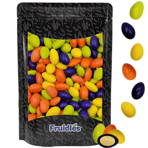 Vista 19 de Fruidles Vibrantes almendras de caramelo Jordan con un revestimiento de azúcar dulce, certificado Kosher Parve (1 libra, azul oscuro)