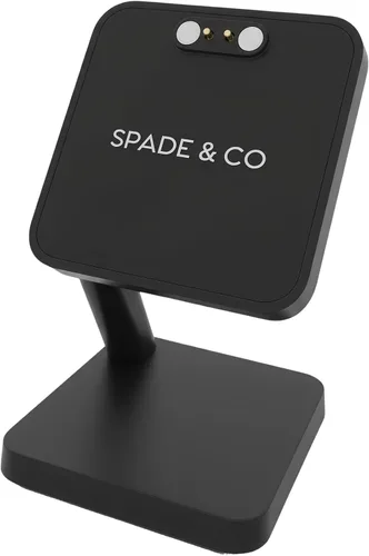 Vista 6 de Spade & Co Paquete de 4 relojes inteligentes de salud con base de carga, monitor de frecuencia cardíaca, sueño y SpO2, podómetro, batería de más
