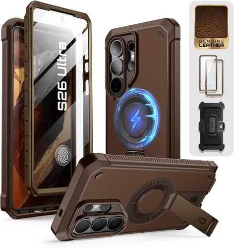 Vista 14 de SUPCASE Funda para Samsung Galaxy S26 Ultra con soporte incorporado