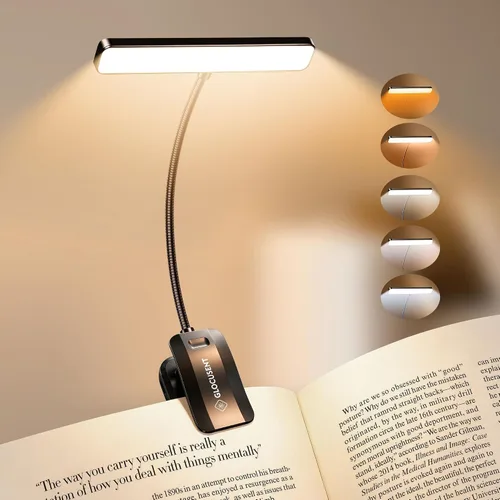 Vista 10 de Glocusent 26 luces LED de lectura para libros en la cama, regalos ideales