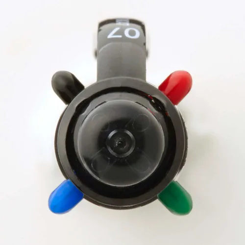 Vista 3 de Pentel Bolígrafo Vicuna, Fino, Negro, Rojo, Azul, Verde, Negro (BXC47A)