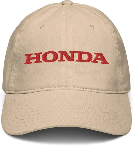 Vista 2 de Honda Gorra de béisbol ajustable con logotipo de texto, Azul marino