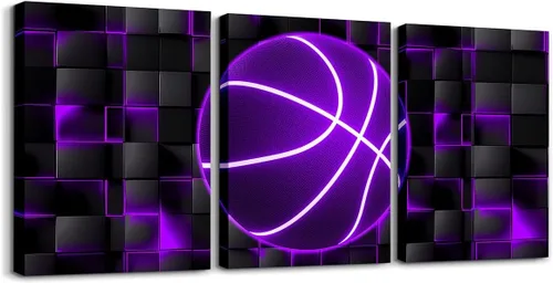 Vista 17 de Feelyou Cuadro azul de carreras para pared, 12 x 16 pulgadas, 3 piezas de autos deportivos de velocidad, lienzo para decoración de pared, diseño